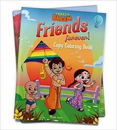 Chhota Bheem - Friends Forever: Copy Coloring Book For Kids