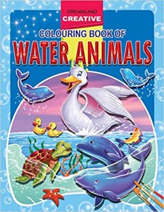Creative Colouring Book - Water Animals