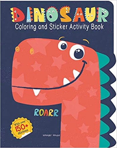Dinosaurs - Coloring And Sticker Activity Book (With 150+ Stickers)