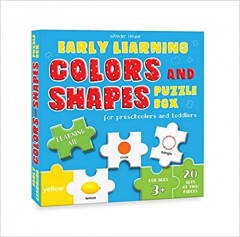 Early Learning Colors And Shapes Puzzle Box For Preschoolers 