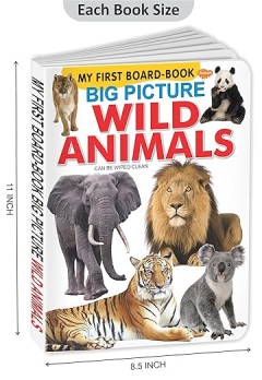 My First Board Book Of Big Picture Wild Animals