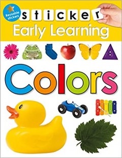 Sticker Early Learning: Colors