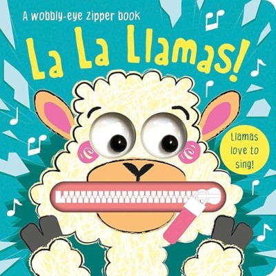 Wobbly-Eye Zipper Books: La La Llamas!